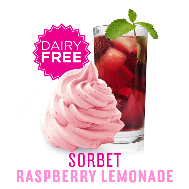 Sorbet Raspberry Lemonade