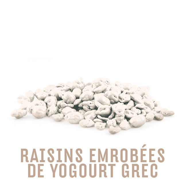 Greek Yogurt Covered Raisins